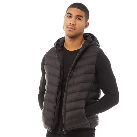 puffer weste herren schwarz|puffer vest für herren.